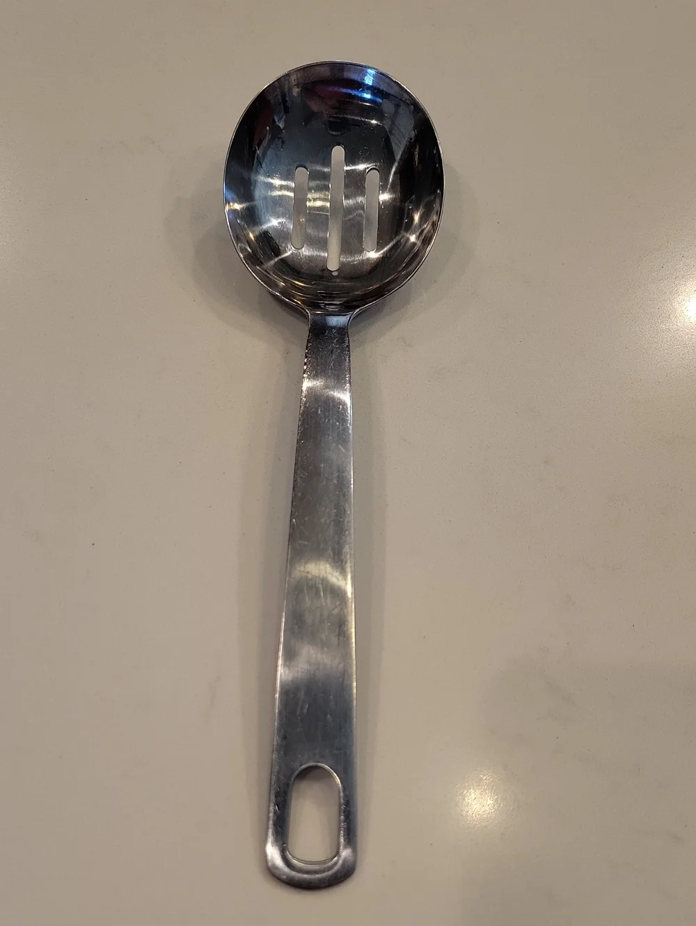 Vintage Slotted Stainless Slotted Spoon